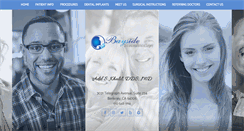 Desktop Screenshot of baysideoralsurgery.com